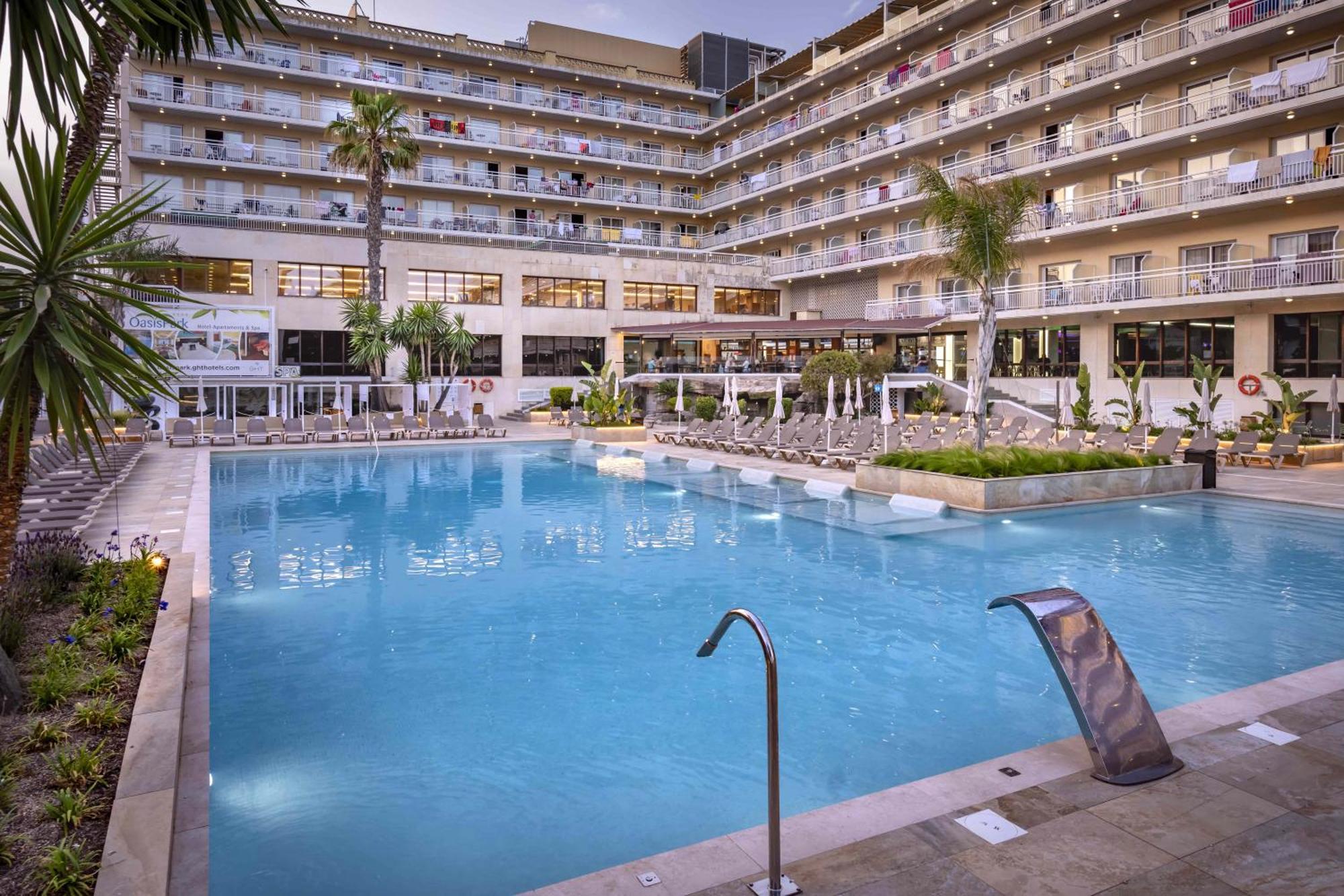 Ght Oasis Park & Spa Lloret de Mar Exterior foto